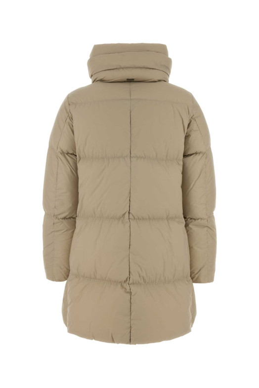 Бежевая нейлоновая пуховая куртка HERNO (PI001959D12456Z) Бежевая нейлоновая пуховая куртка HERNO (PI001959D12456Z)