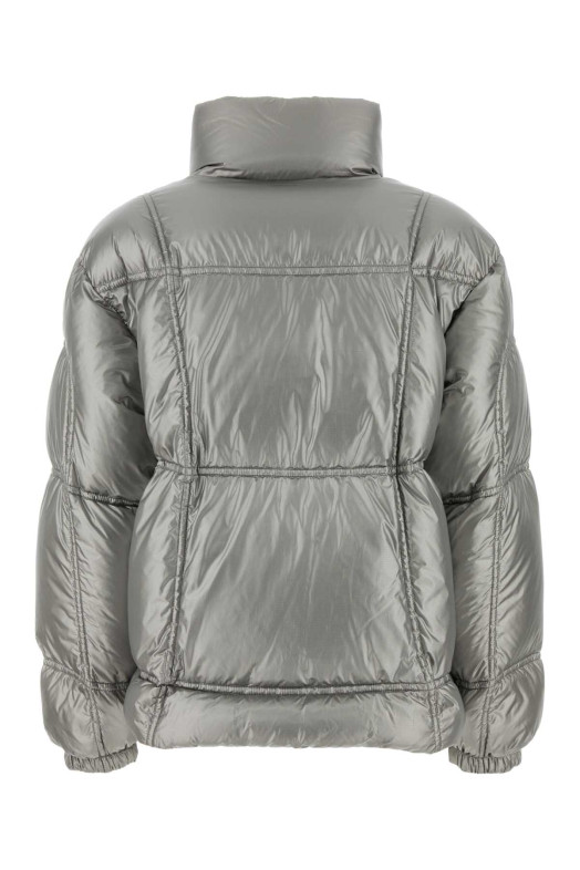 Silver nylon down jacket HERNO LAMINAR (PI00380DL12849) Silver nylon down jacket HERNO LAMINAR (PI00380DL12849)