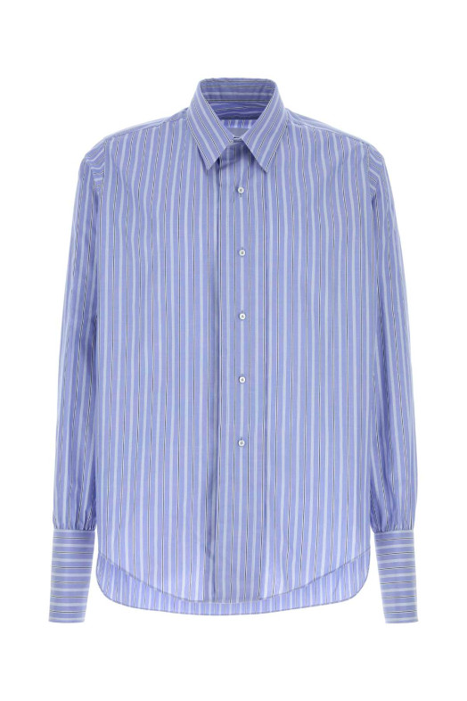 Embroidered poplin oversize shirt MAISON MARGIELA (S29DT0006M35625) Embroidered poplin oversize shirt MAISON MARGIELA (S29DT0006M35625)