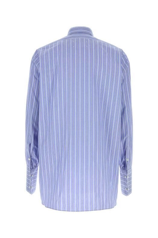 Embroidered poplin oversize shirt MAISON MARGIELA (S29DT0006M35625) Embroidered poplin oversize shirt MAISON MARGIELA (S29DT0006M35625)