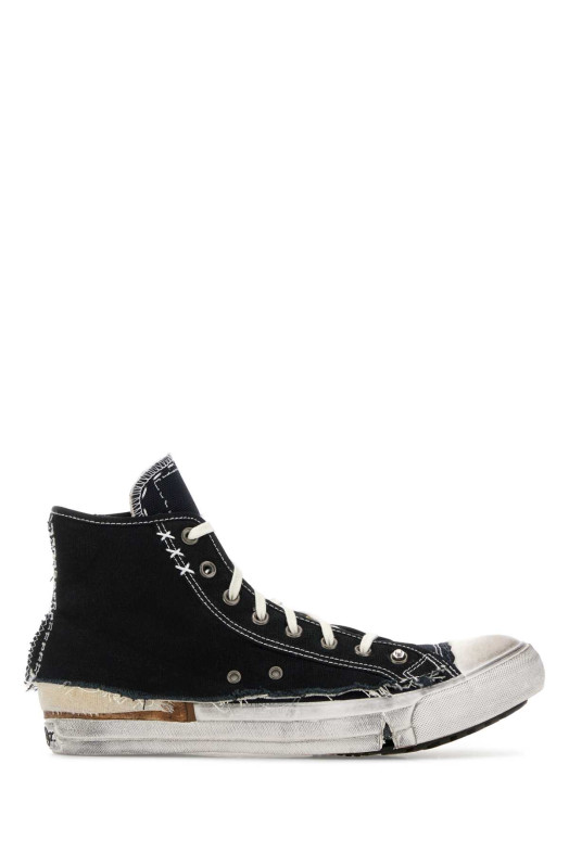 Black canvas Love To Death sneakers MAISON MARGIELA (S97WS0082P7454)
