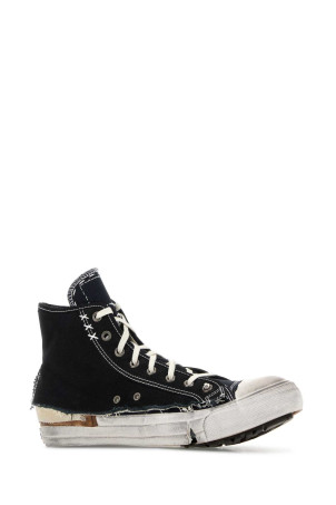 Black canvas Love To Death sneakers MAISON MARGIELA (S97WS0082P7454)