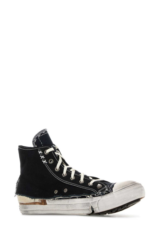 Black canvas Love To Death sneakers MAISON MARGIELA (S97WS0082P7454)