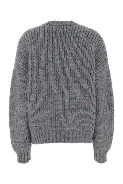 Melange grey wool blend oversize sweater ALEXANDER WANG (UKC4251028) Melange grey wool blend oversize sweater ALEXANDER WANG (UKC4251028)