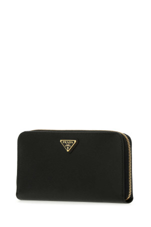 Черный кожаный кошелек Black PRADA (1ML506QHH) Черный кожаный кошелек Black PRADA (1ML506QHH)