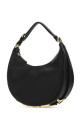 Black leather small Fendigraphy handbag FENDI (8BR798A5DY)