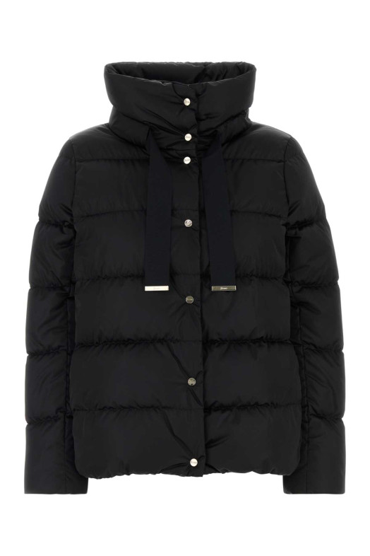 Black polyester down jacket HERNO (PI001936D12170Z) Black polyester down jacket HERNO (PI001936D12170Z)