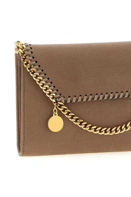Кошелек на цепочке «Falabella» Бежевый 581238W93552800 Кошелек на цепочке «Falabella» Бежевый 581238W93552800