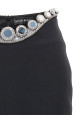 Юбка с вышивкой «Пуфферный круг» Черная DAVID KOMA (SS23DK50SBLACKSILVER) Юбка с вышивкой «Пуфферный круг» Черная DAVID KOMA (SS23DK50SBLACKSILVER)