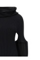 'Thin And Thick Knit' dress Black