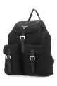Black Re-nylon small backpack Black PRADA (1BZ677RV44)