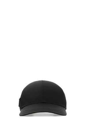 Black nylon baseball cap Black PRADA (1HC2742DMI)