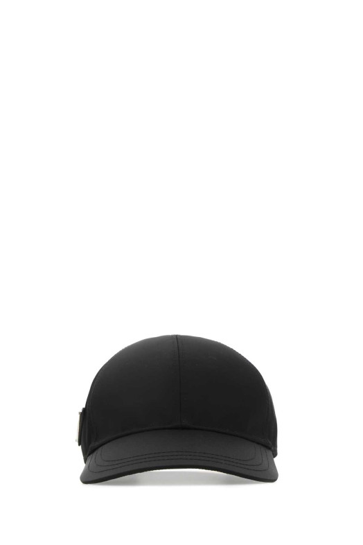 Black nylon baseball cap Black PRADA (1HC2742DMI)