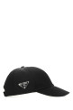 Black nylon baseball cap Black PRADA (1HC2742DMI)