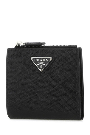 Black leather wallet Black PRADA (2ML049QHH)