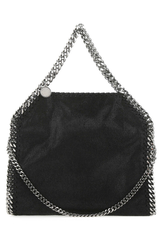 Black shaggy deer mini Falabella handbag Black STELLA McCARTNEY (371223W9132)