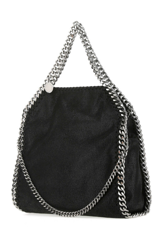 Black shaggy deer mini Falabella handbag Black STELLA McCARTNEY (371223W9132)