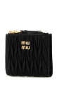 Black leather wallet Black MIU MIU (5ML024AFPP) Black leather wallet Black MIU MIU (5ML024AFPP)