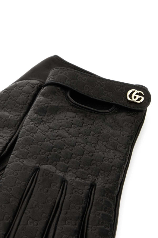 Black leather gloves GUCCI (8355803SAJL) Black leather gloves GUCCI (8355803SAJL)