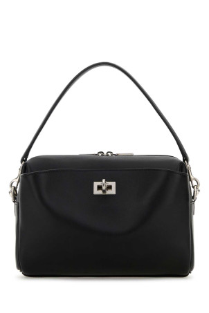 Black leather Rodeo handbag Black BALENCIAGA (8455912AA4U)