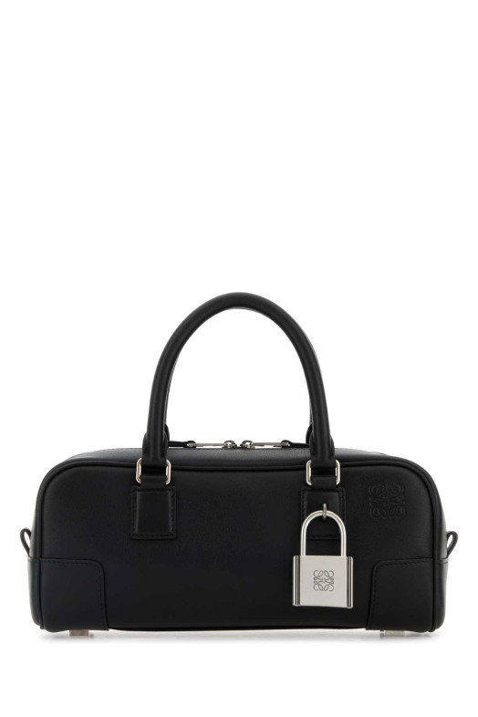 Black leather Amazona 23 handbag Black LOEWE (A039N23X07)