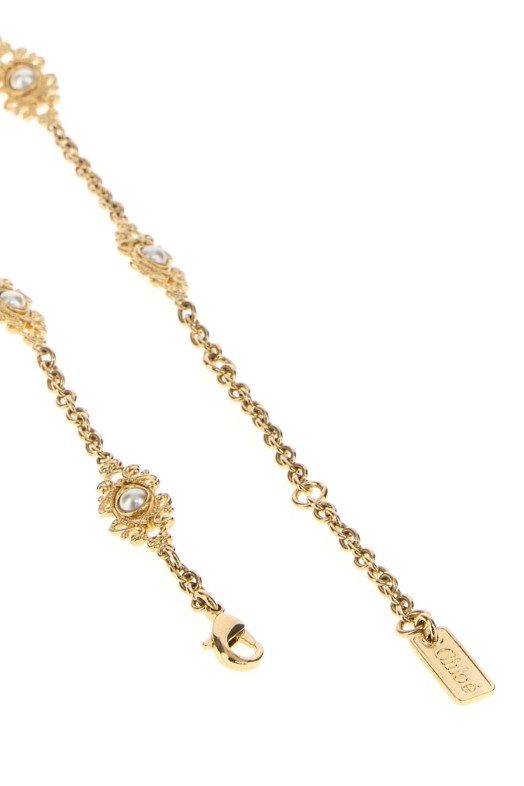 Золотое металлическое колье Chloè Elixir CHLOE (CH25WJN04BCR) CHLOÉ Золотое металлическое колье Chloè Elixir CHLOE (CH25WJN04BCR) CHLOÉ
