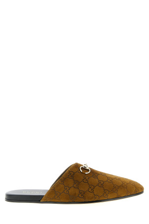 Sabot suede Horsebit Brown Sabot suede Horsebit Brown
