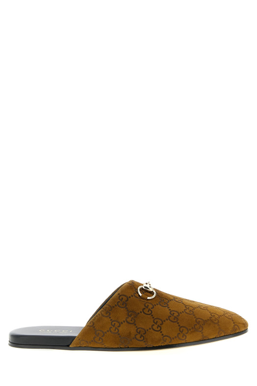 Sabot suede Horsebit Brown Sabot suede Horsebit Brown