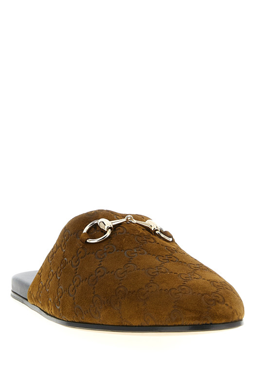 Sabot suede Horsebit Brown Sabot suede Horsebit Brown