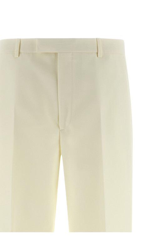 Tailored trousers White