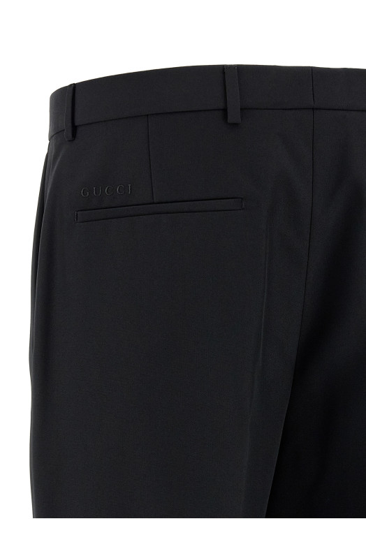 Tailored trousers Black