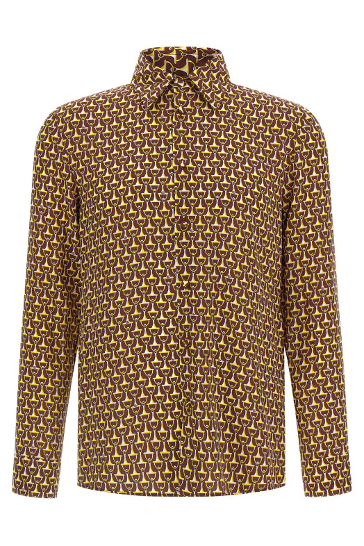 Horsebit shirt Red Horsebit shirt Red
