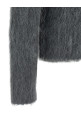 Mohair wool cardigan Gray