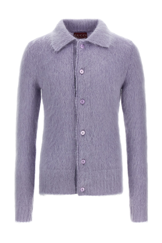 'Polo' cardigan Blue