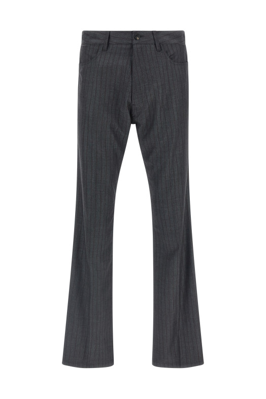 Pinstripe pants Gray Pinstripe pants Gray