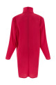 Structured shoulder dress Fuchsia
