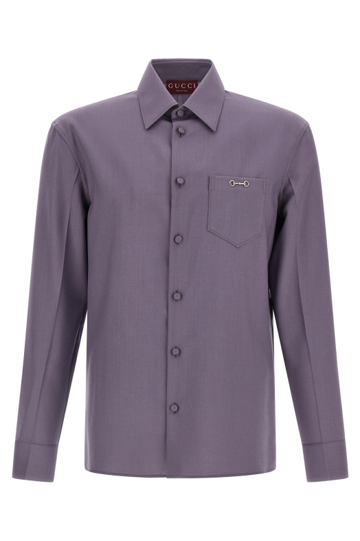 Horsebit shirt Purple Horsebit shirt Purple
