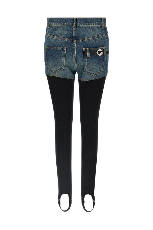 'Hybrid Rib Denim' pants Multicolor 'Hybrid Rib Denim' pants Multicolor