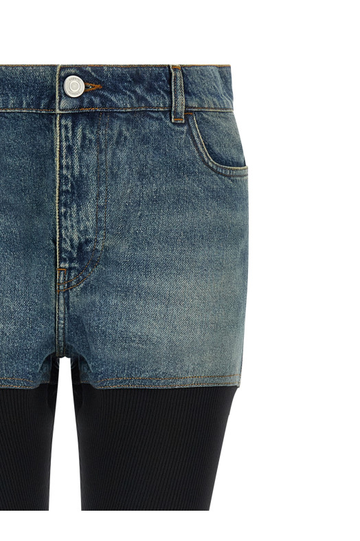 'Hybrid Rib Denim' pants Multicolor 'Hybrid Rib Denim' pants Multicolor