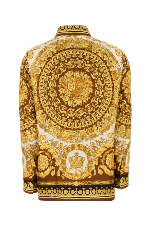 Printed silk shirt VERSACE (10013601A15215)