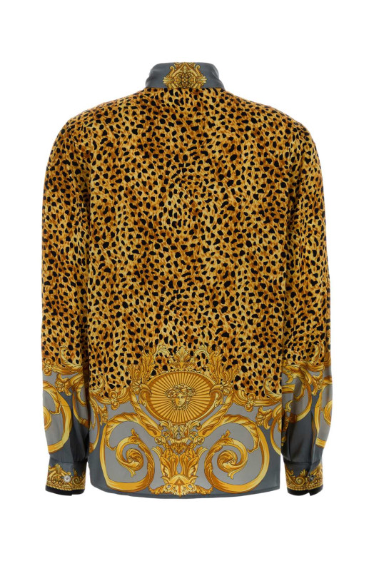 Printed silk shirt VERSACE (10216371A16262)