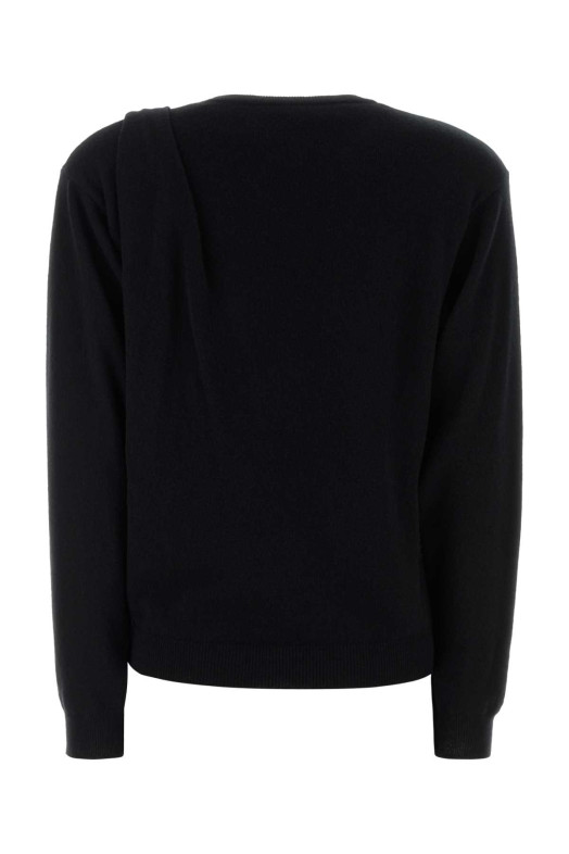 Black wool sweater VERSACE (10219421A15988)