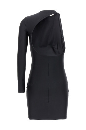 Сукня з одним вирізом на плечі Чорна BALENCIAGA (746152TNV431000) Сукня з одним вирізом на плечі Чорна BALENCIAGA (746152TNV431000)