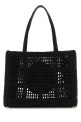 Black raffia small Ella shopping bag TORY BURCH (158040) Black raffia small Ella shopping bag TORY BURCH (158040)