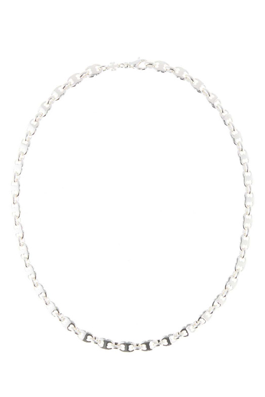 Серебряное металлическое колье TORY BURCH (168084) Серебряное металлическое колье TORY BURCH (168084)