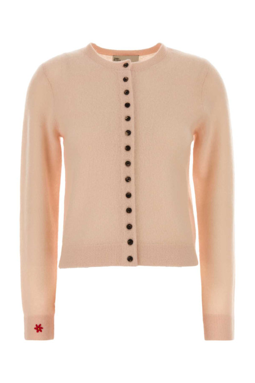 Pastel pink cashmere blend cardigan TORY BURCH (168413) Pastel pink cashmere blend cardigan TORY BURCH (168413)