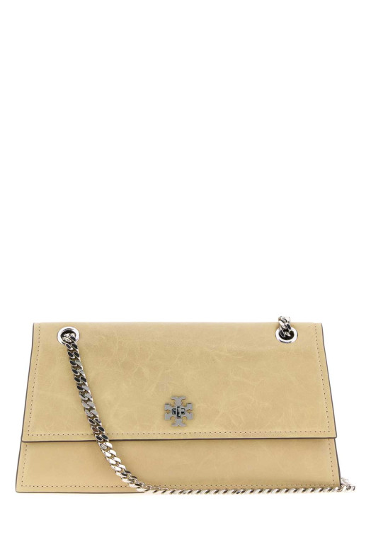Бежевая кожаная сумка через плечо Multicolor TORY BURCH (169450) Бежевая кожаная сумка через плечо Multicolor TORY BURCH (169450)