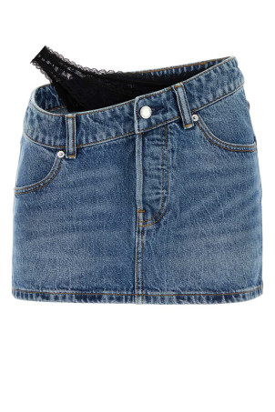 Джинсова міні-спідниця ALEXANDER WANG (4DC1255614) Джинсова міні-спідниця ALEXANDER WANG (4DC1255614)