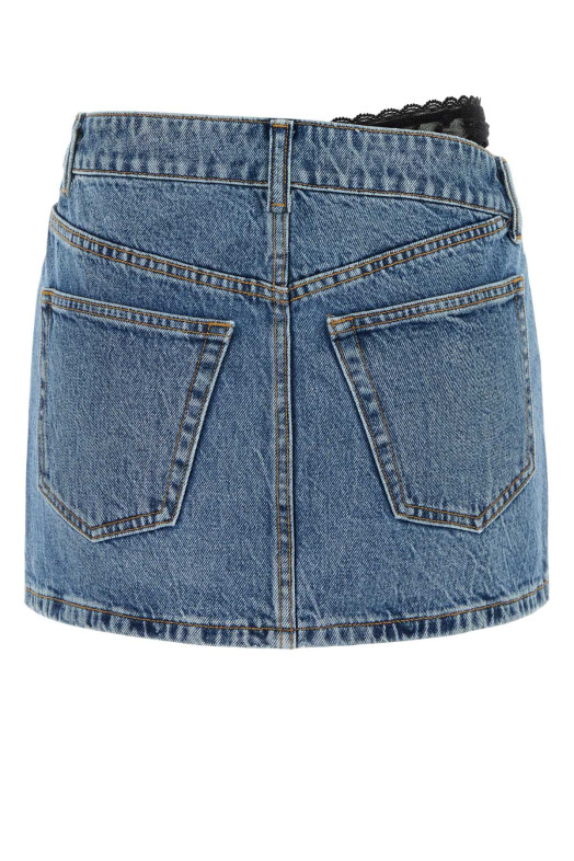 Denim mini skirt ALEXANDER WANG (4DC1255614) Denim mini skirt ALEXANDER WANG (4DC1255614)