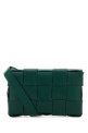 Bottle green nappa leather Cassette crossbody bag BOTTEGA VENETA (578004VMAY1)